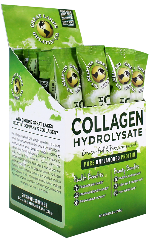 Great Lakes Gelatin Collagen Sachets 20